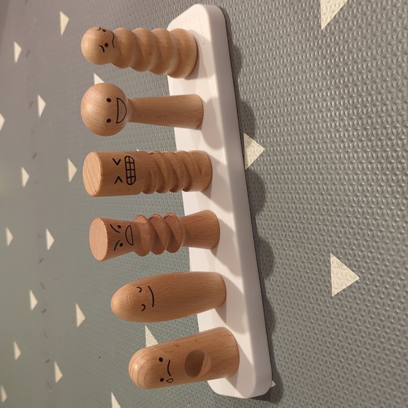 lovevery Other - Lovevery Emotion Wood Peg Doll Toy